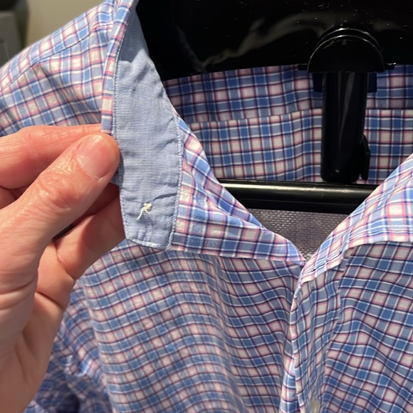 Polo Ralph Lauren 2XLT poplin plaid shirt with spread collar - Picture 10 of 10